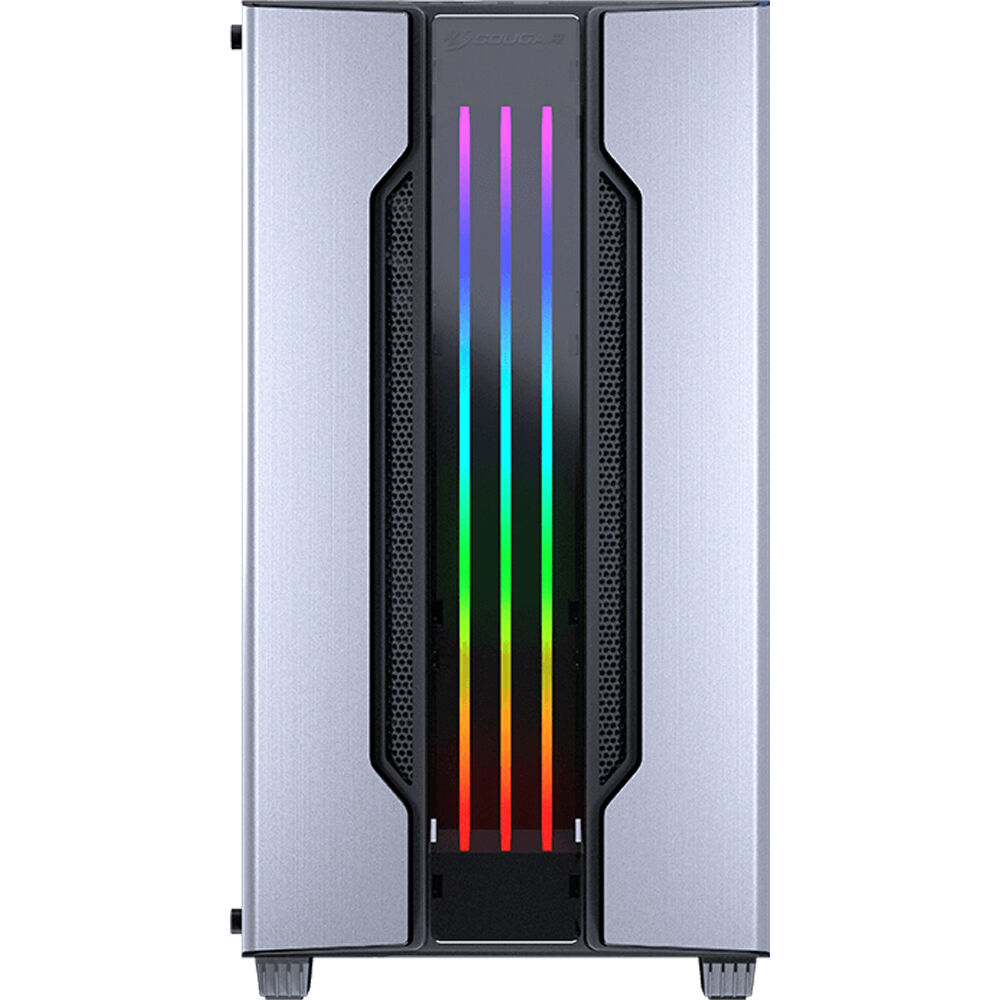 Cougar Gemini M RGB Mini Tower Case Silver