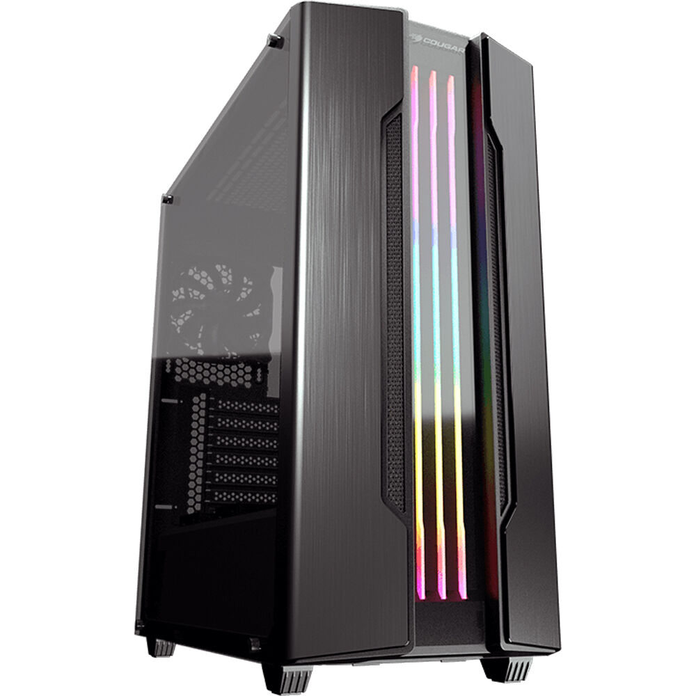 Cougar Gemini S RGB Mid Tower Case Iron Gray