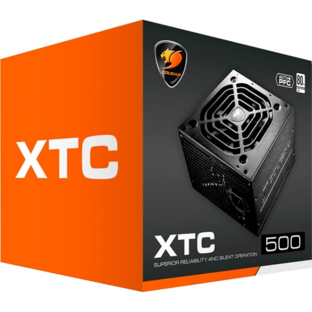 Cougar XTC500 500W 80 Plus EU Standard Power Supply