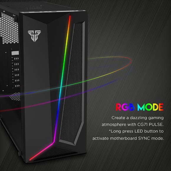 Fantech Pulse CG71 Black Casing