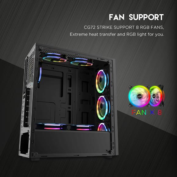 Fantech Strike CG72 Casing