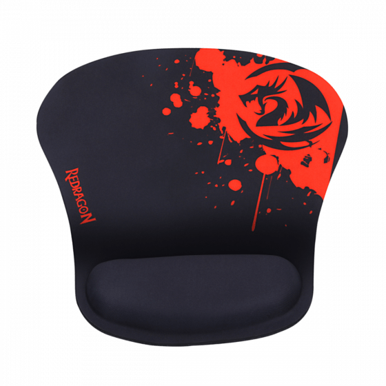 Redragon P020 with Wrist Rest Support Memory Foam Wrist Cushion Waterproof Gaming Mouse Pad