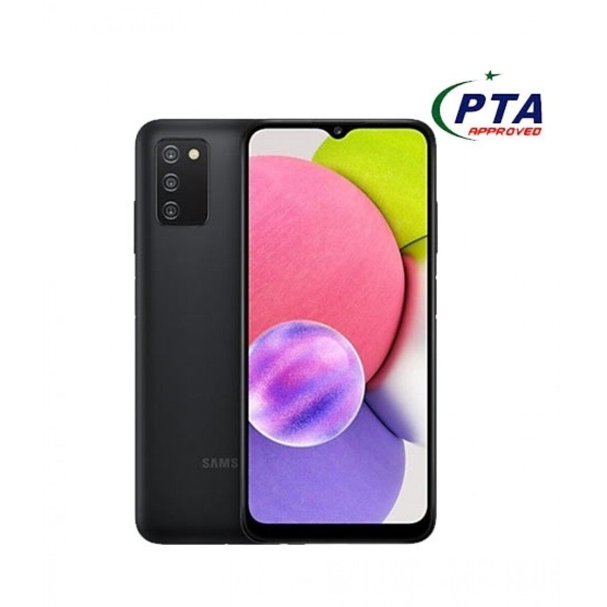 Samsung Galaxy A03s 4GB 64GB Dual Sim Awesome Black   Official Warranty