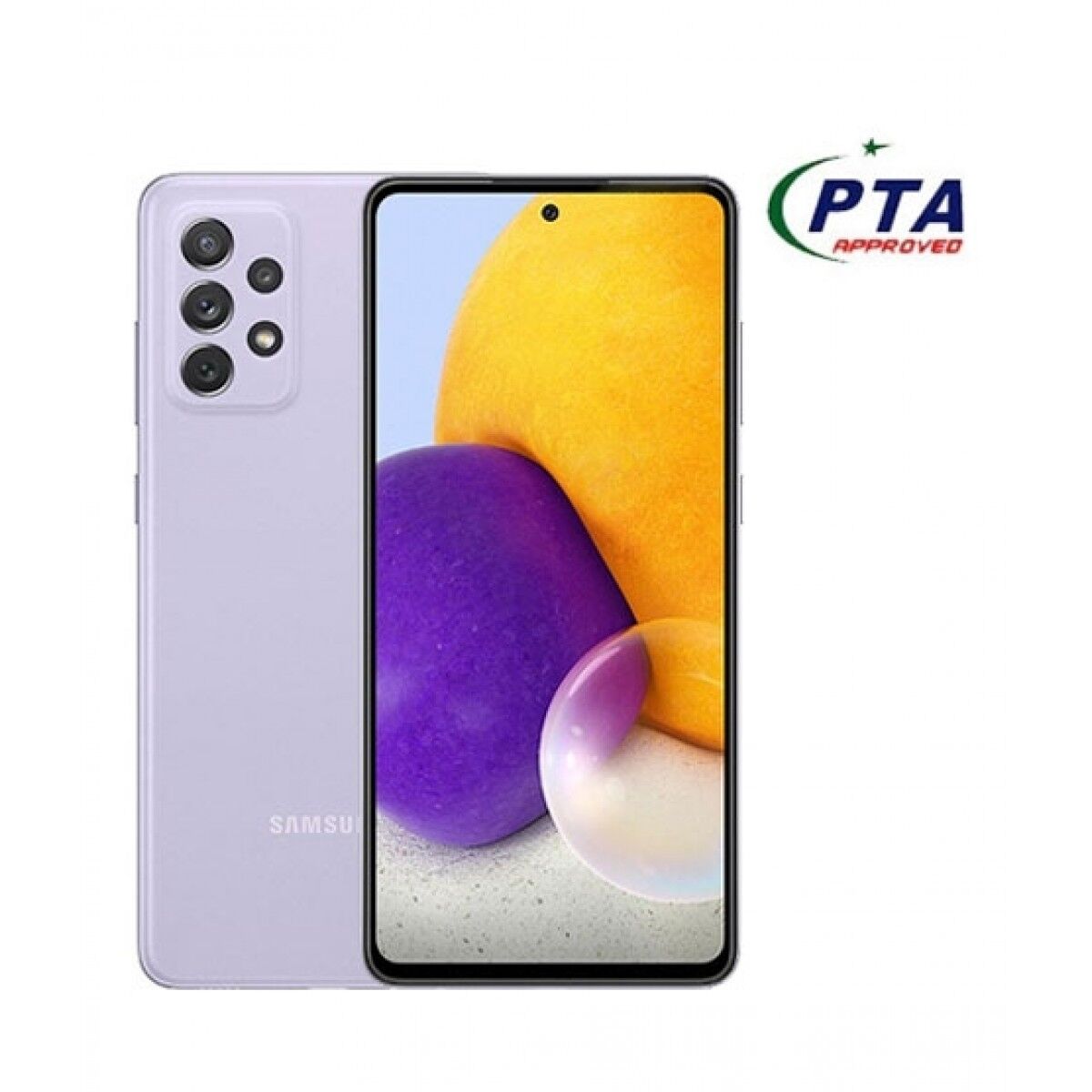 Samsung Galaxy A72 128GB 8GB Ram Dual Sim Awesome Violet