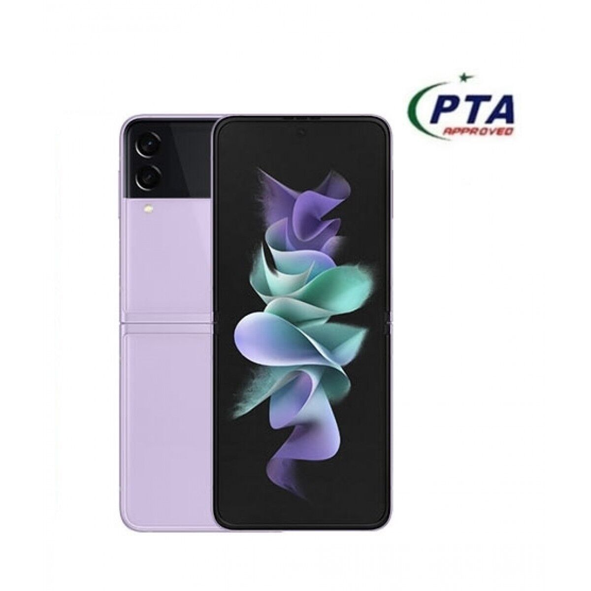 Samsung Galaxy Z Flip 3 256GB 8GB Ram Single Sim Lavender   Official Warranty